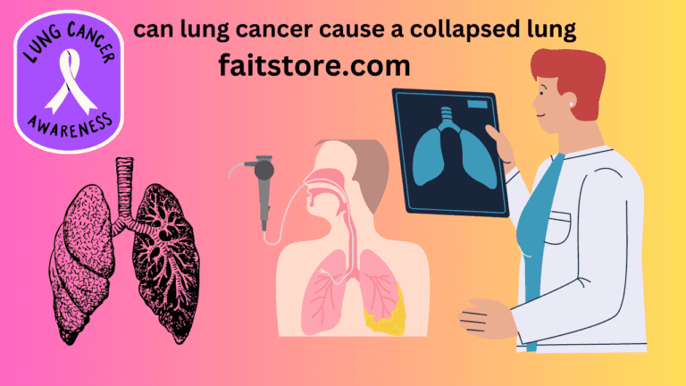 can lung cancer cause a collapsed lung