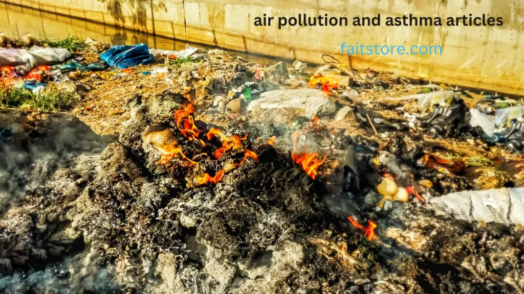 air pollution and asthma articles