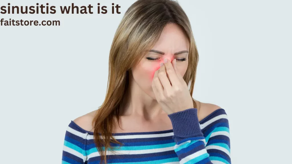 sinusitis what is it